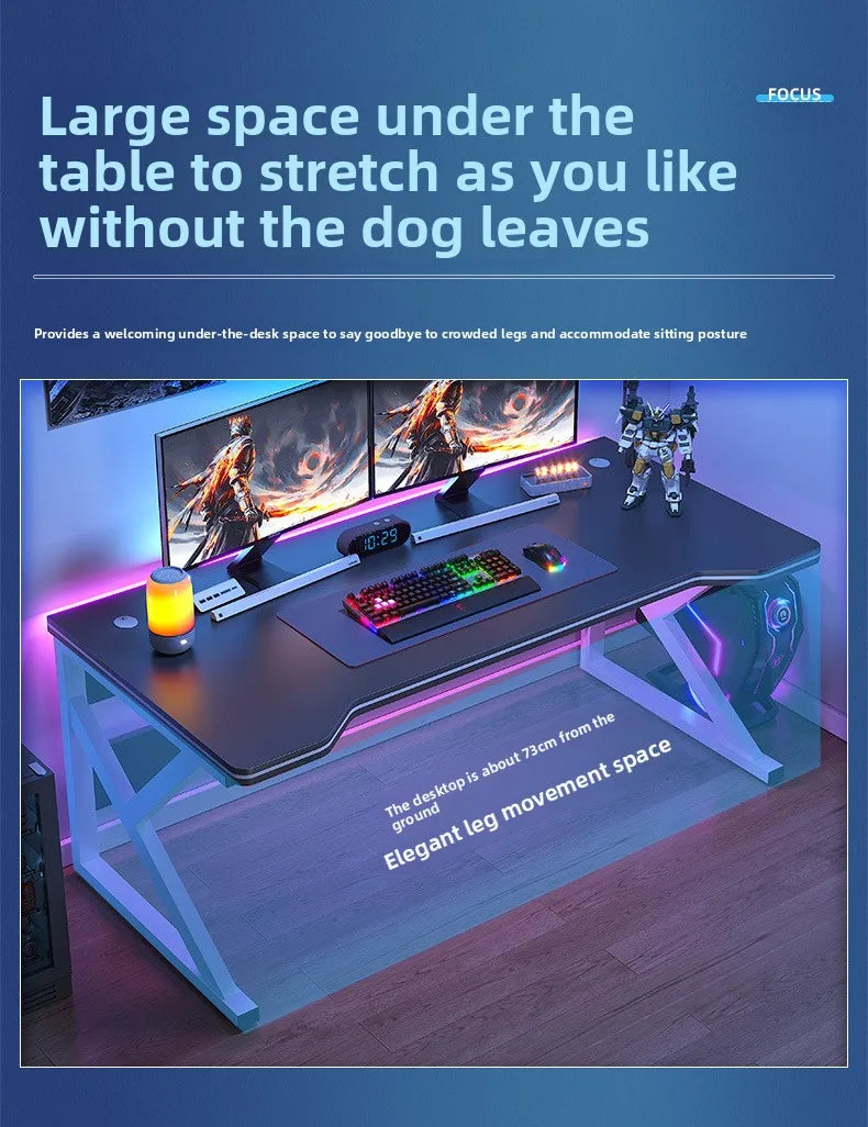 Computer desk Home desk Student learning writing desk Simple game e-sports table Workbench desk