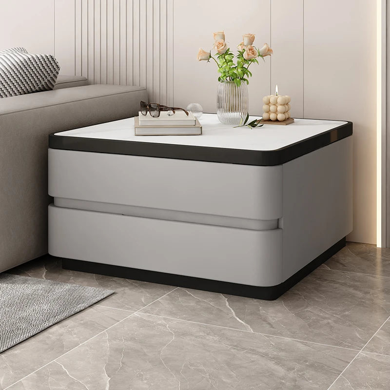 Design Minimalist Side Table Sofa Modern Elegant Unique Luxury Side Cabinets With Storage Mesita Auxiliar Furniture Living Room