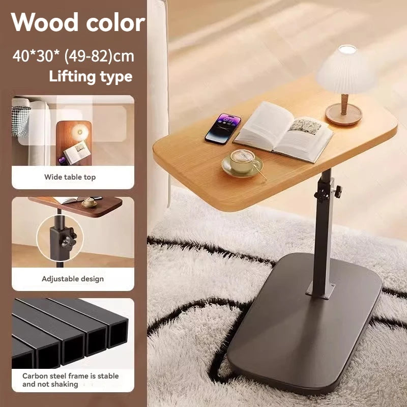 Mobile lifting coffee table, modern and simple household living room, sofa side table, tea table, bedside computer table