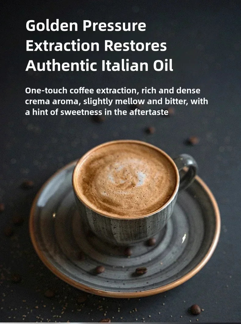 Electric Coffee Maker Convenient Capsule Ground Coffee Brewer Travel Camping Coffee Maker for Ground Coffee and KCUP Capsules