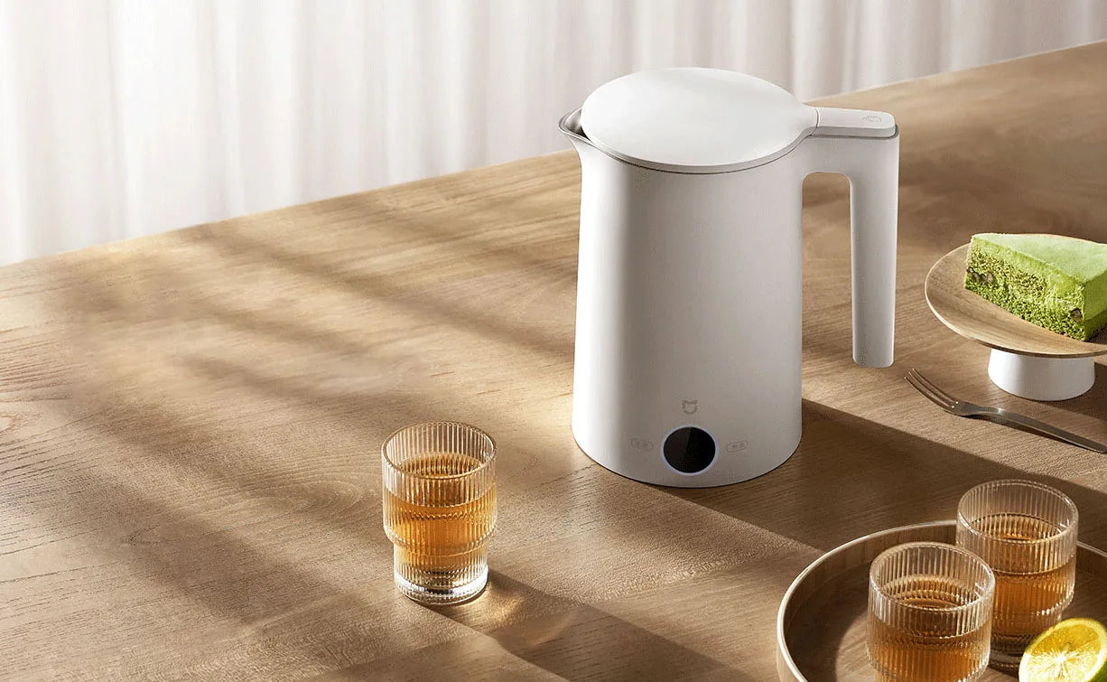 XIAOMI MIJIA Constant Temperature Electric Kettles P1， Quiet Edition LED Display Four Thermos Modes 220V Kettle Tea Coffee 1800W