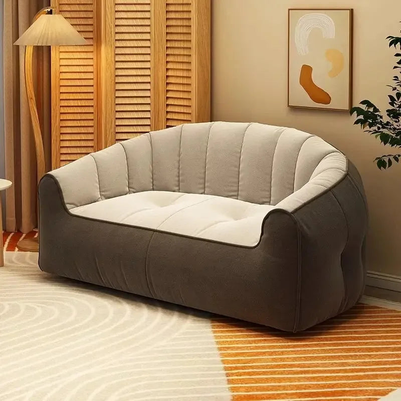 Modern Fashion Lazy Sofa Tatami Living Room Bedroom Balcony Double High end Small Sofa