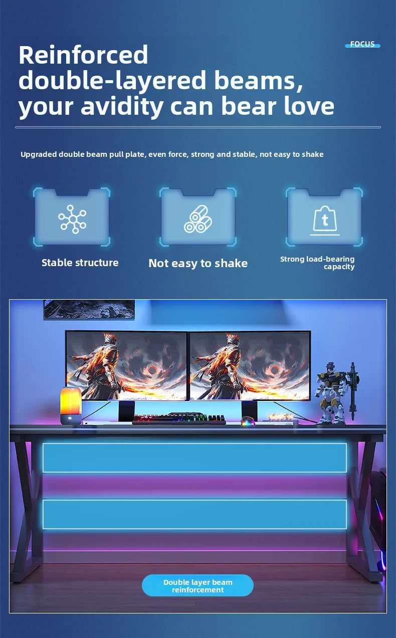 Computer desk Home desk Student learning writing desk Simple game e-sports table Workbench desk