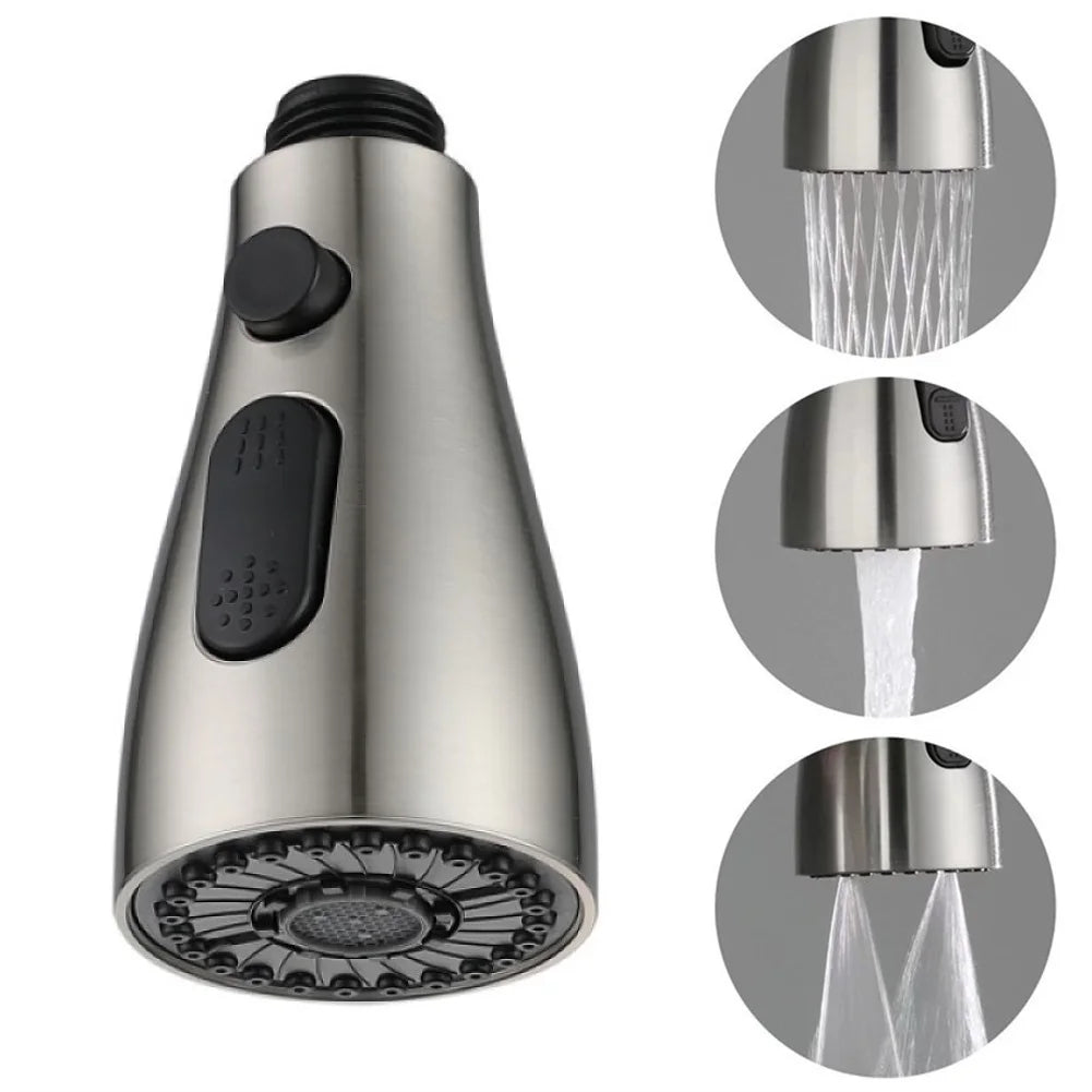 Kitchen Pull Out Faucet  Nozzle Water Saving Bathroom Basin Sink Water Faucet Filter Universal  Connection