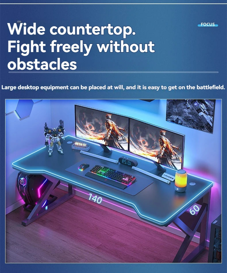 Computer desk, home desk, student learning desk, simple gaming desk, e-sports desk, workbench, office desk
