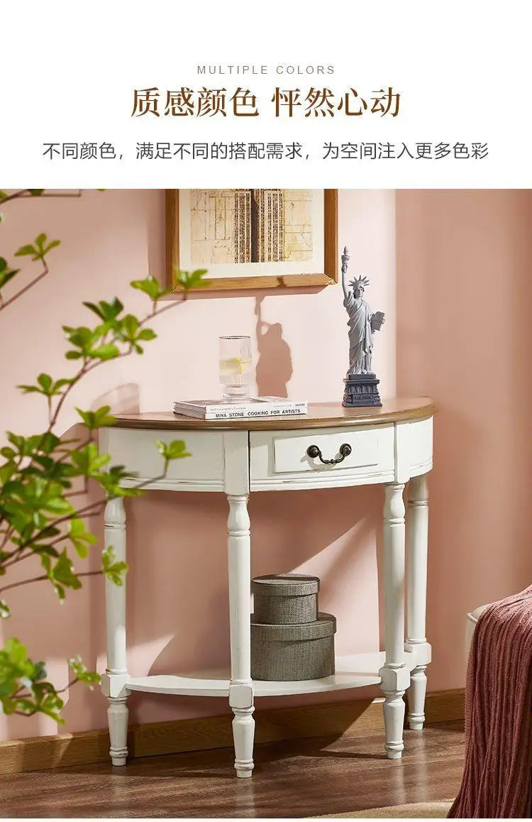 Classic Beauty Console Table Storage Drawer Design Premium Console Table Luxury Trendy Woonkamer Tafel Living Room Furniture